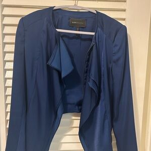 BCBGMaxAzria Women's Deep Blue Blazer